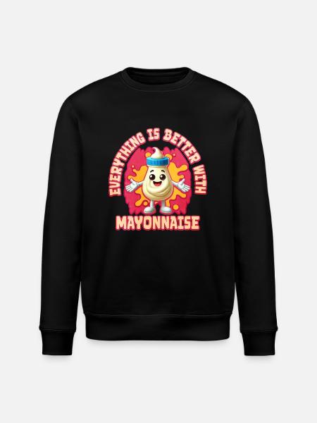 Mayonnaise - Stanley/Stella Unisex Bio-Sweatshirt ROLLER - Schwarz