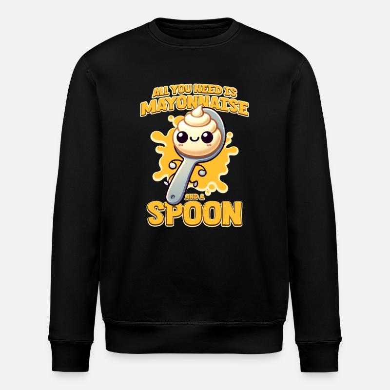 Mayonnaise - Stanley/Stella Unisex Bio-Sweatshirt ROLLER - Schwarz