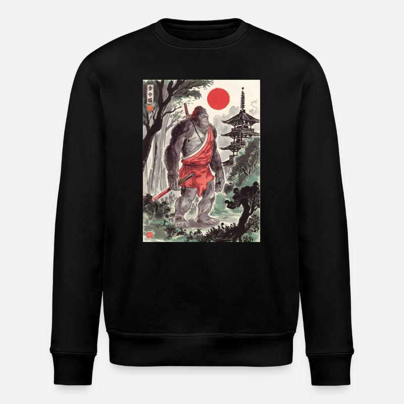 Samurai - Stanley/Stella Unisex Bio-Sweatshirt ROLLER - Schwarz