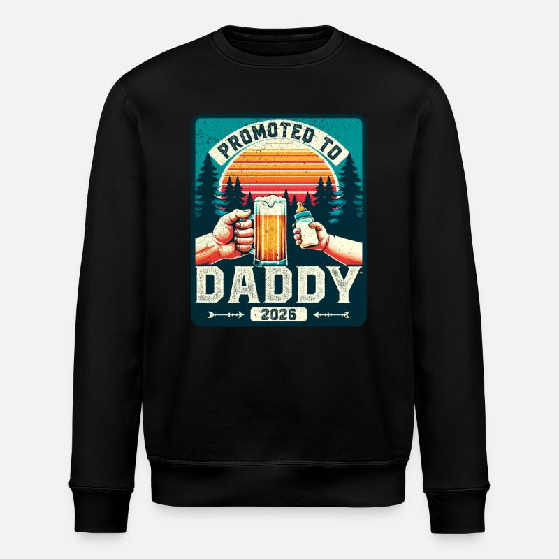 Futur papa loading Future Dad 2026 - Sweat bio ROLLER Stanley/Stella Unisexe - noir