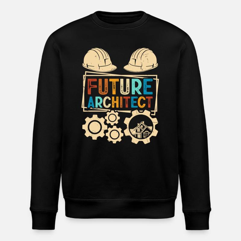 Architecte - Sweat bio ROLLER Stanley/Stella Unisexe - noir