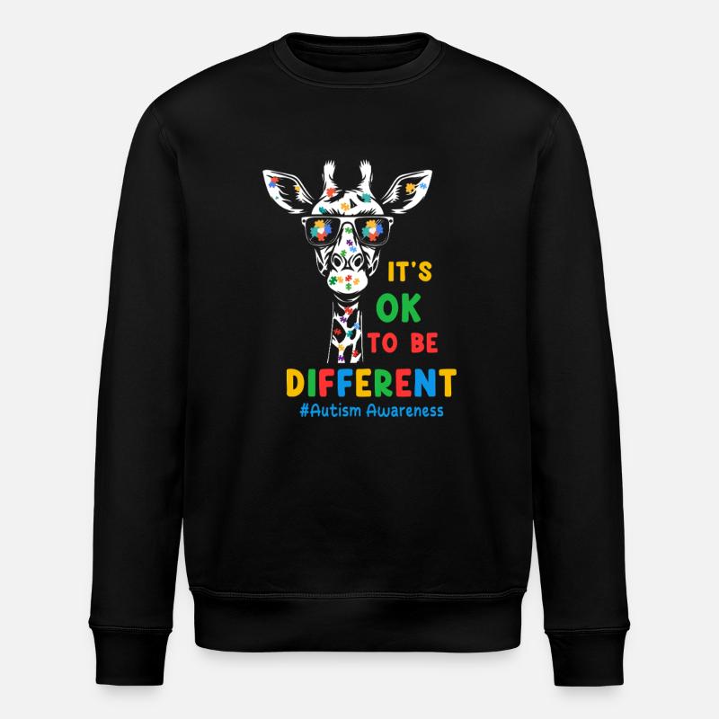 Autismus Autisten - Stanley/Stella Unisex Bio-Sweatshirt ROLLER - Schwarz