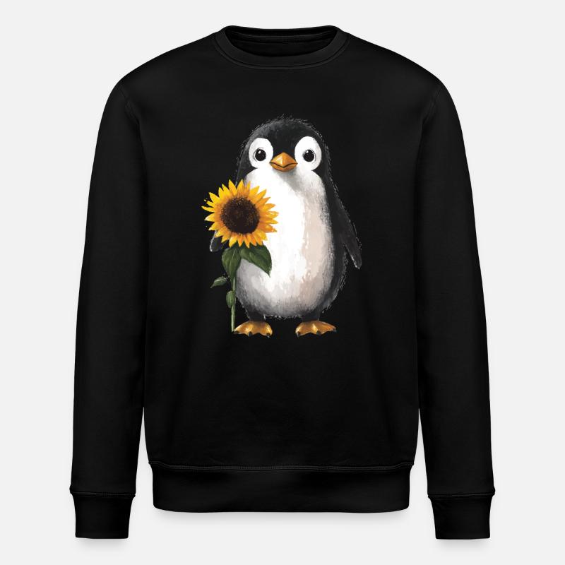 Tiger - Stanley/Stella Unisex Bio-Sweatshirt ROLLER - Schwarz