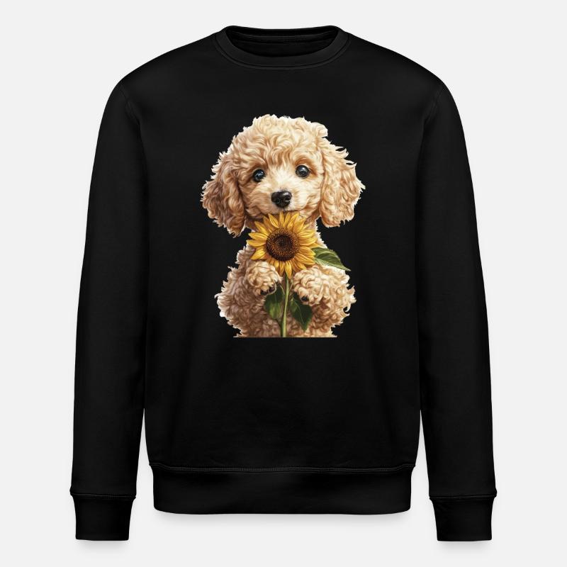Pudel - Stanley/Stella Unisex Bio-Sweatshirt ROLLER - Schwarz