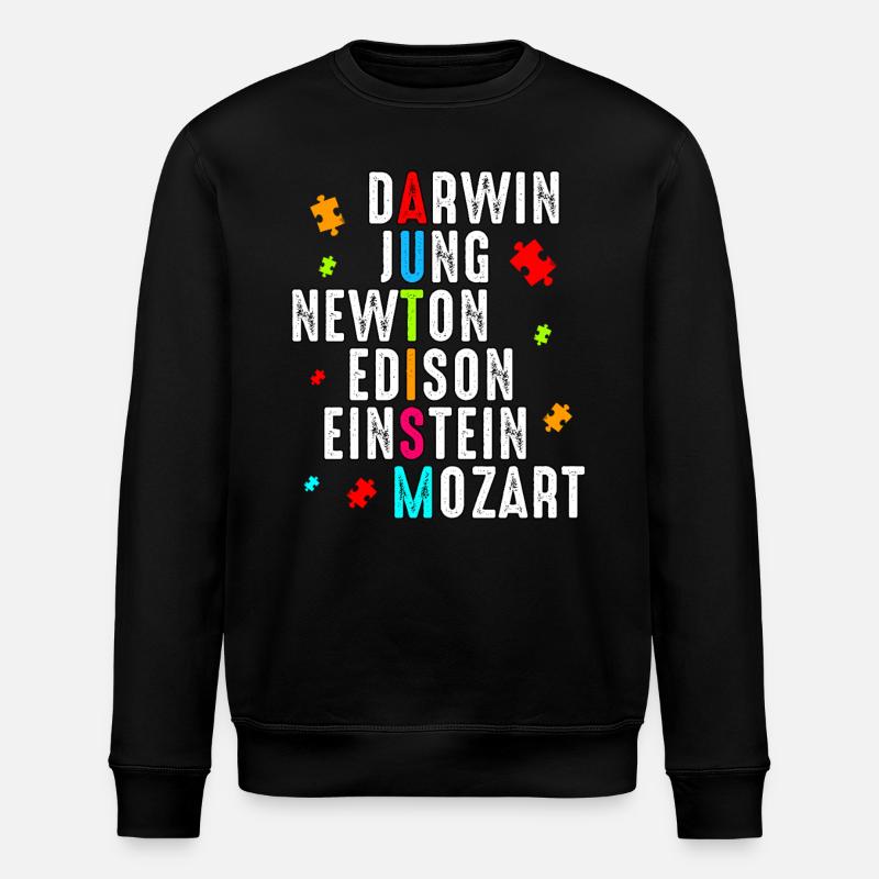 Autisme - Sweat bio ROLLER Stanley/Stella Unisexe - noir