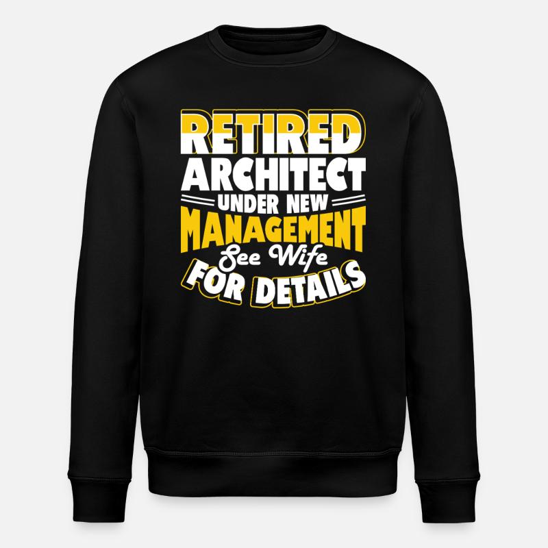 architecte - Sweat bio ROLLER Stanley/Stella Unisexe - noir