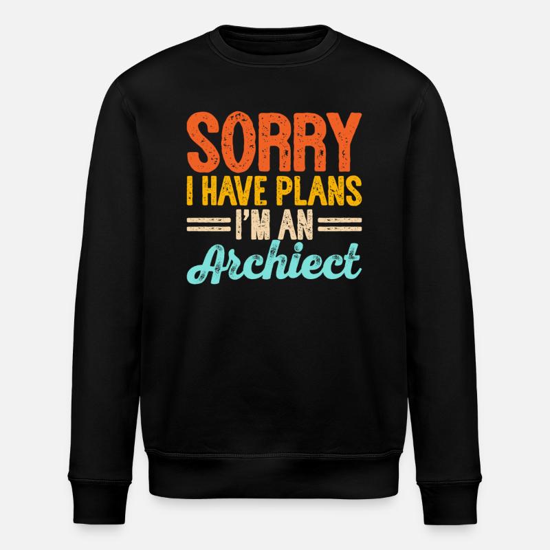Architekt - Stanley/Stella Unisex Bio-Sweatshirt ROLLER - Schwarz