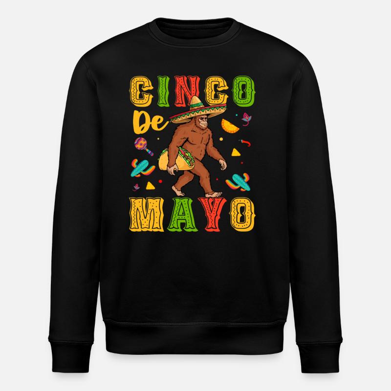 Cino De Mayo - Sweat bio ROLLER Stanley/Stella Unisexe - noir