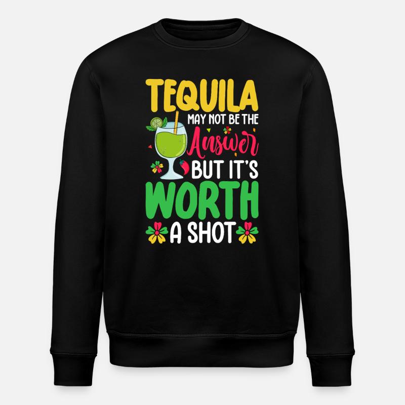 Tequila - Stanley/Stella Unisex Bio-Sweatshirt ROLLER - Schwarz