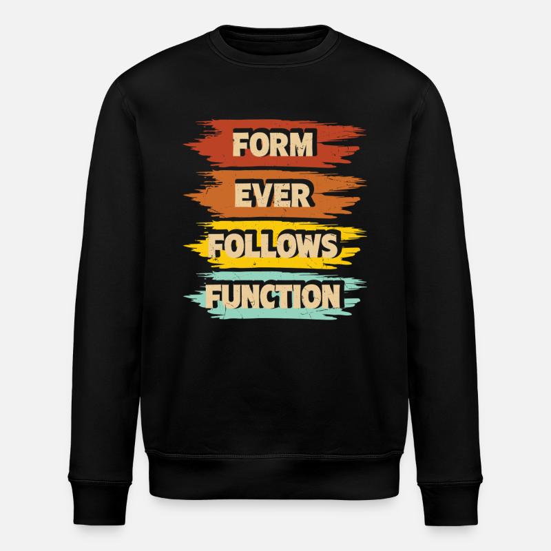 Architekt - Stanley/Stella Unisex Bio-Sweatshirt ROLLER - Schwarz