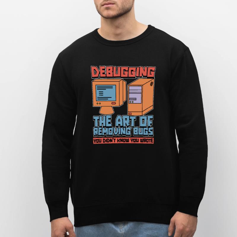 Coder Debugging The Art Of Removing Bugs Developer Stanley/Stella Unisex Bio-Sweatshirt ROLLER