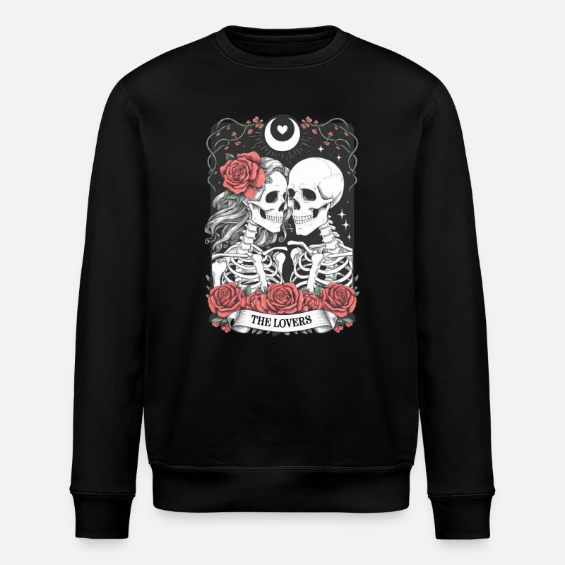 Tarotkarte - Stanley/Stella Unisex Bio-Sweatshirt ROLLER - Schwarz