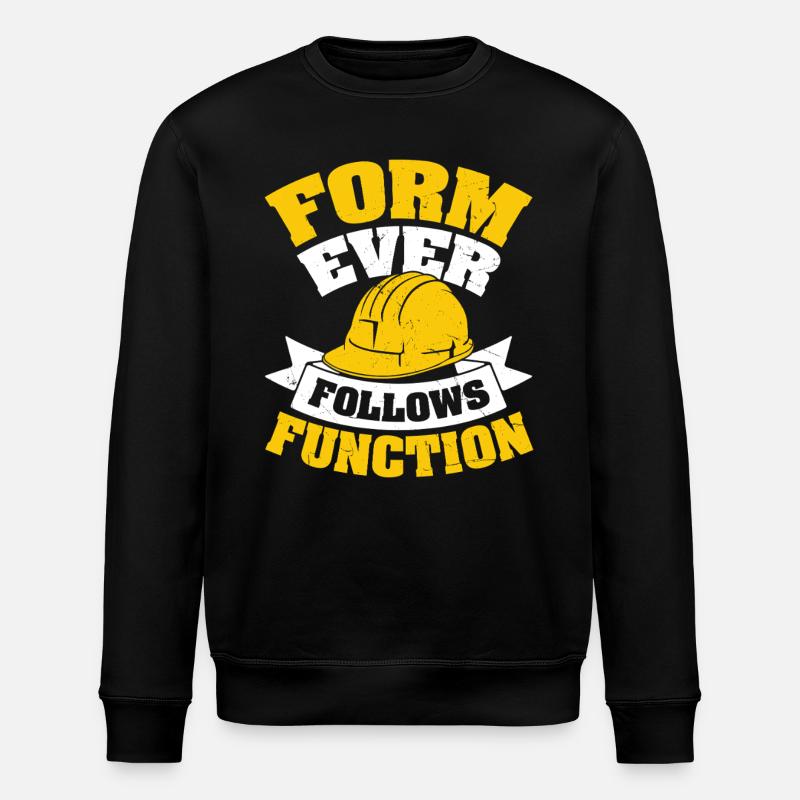 Architecte - Sweat bio ROLLER Stanley/Stella Unisexe - noir