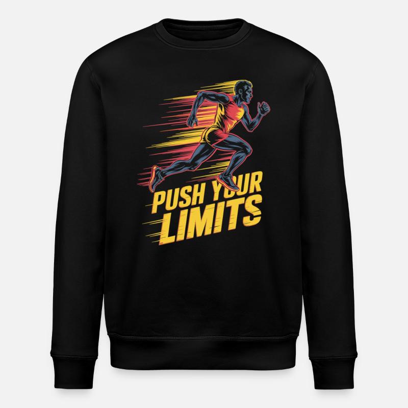 Repousser vos limites - Sweat bio ROLLER Stanley/Stella Unisexe - noir