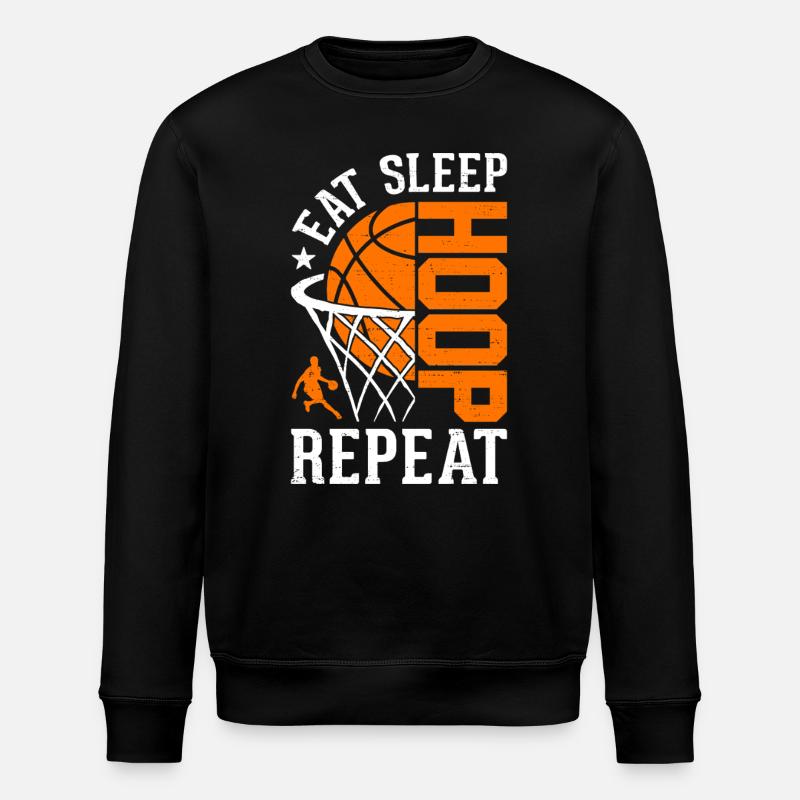 Basket-ball - Sweat bio ROLLER Stanley/Stella Unisexe - noir