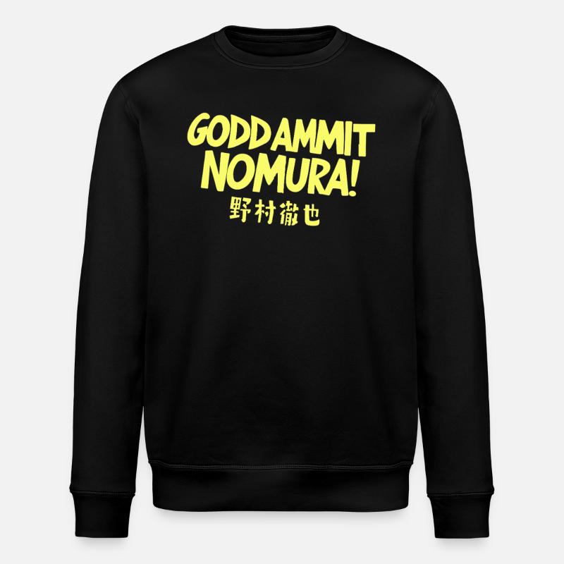 Goddammit Nomura – Design japonais - Sweat bio ROLLER Stanley/Stella Unisexe - noir