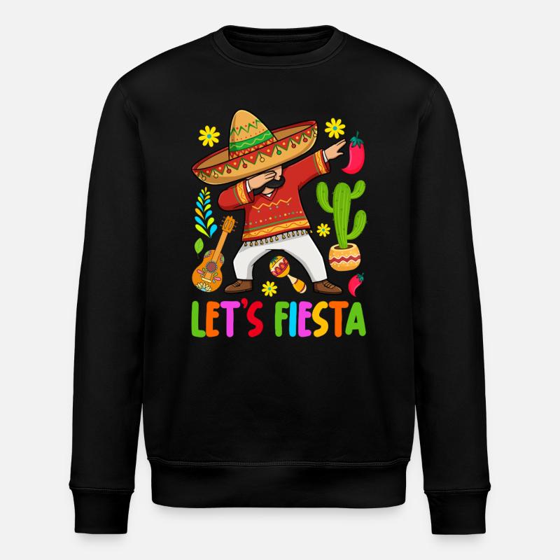 Let's Fiesta - Stanley/Stella Unisex Bio-Sweatshirt ROLLER - Schwarz