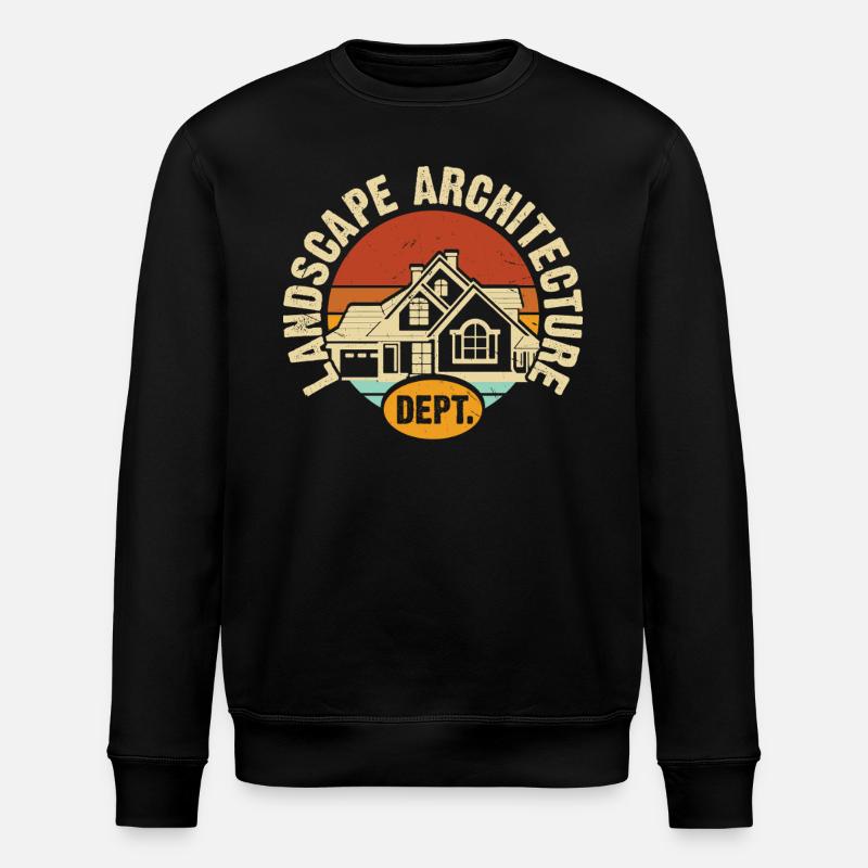 Architecte - Sweat bio ROLLER Stanley/Stella Unisexe - noir