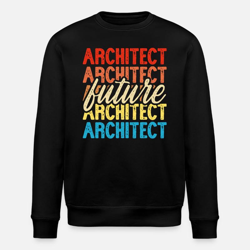 Architecte - Sweat bio ROLLER Stanley/Stella Unisexe - noir