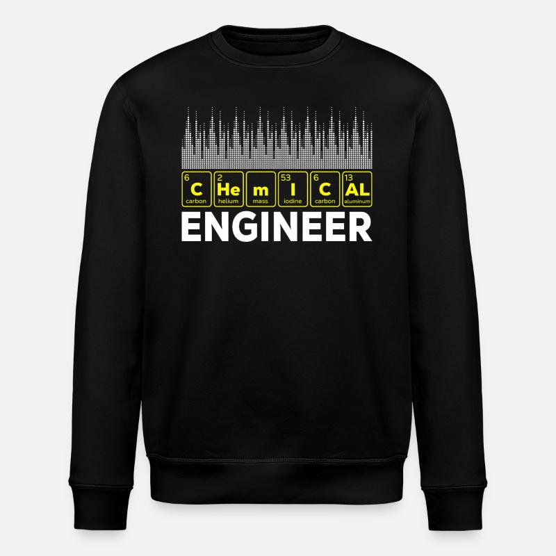 Ingénieur chimiste - Sweat bio ROLLER Stanley/Stella Unisexe - noir