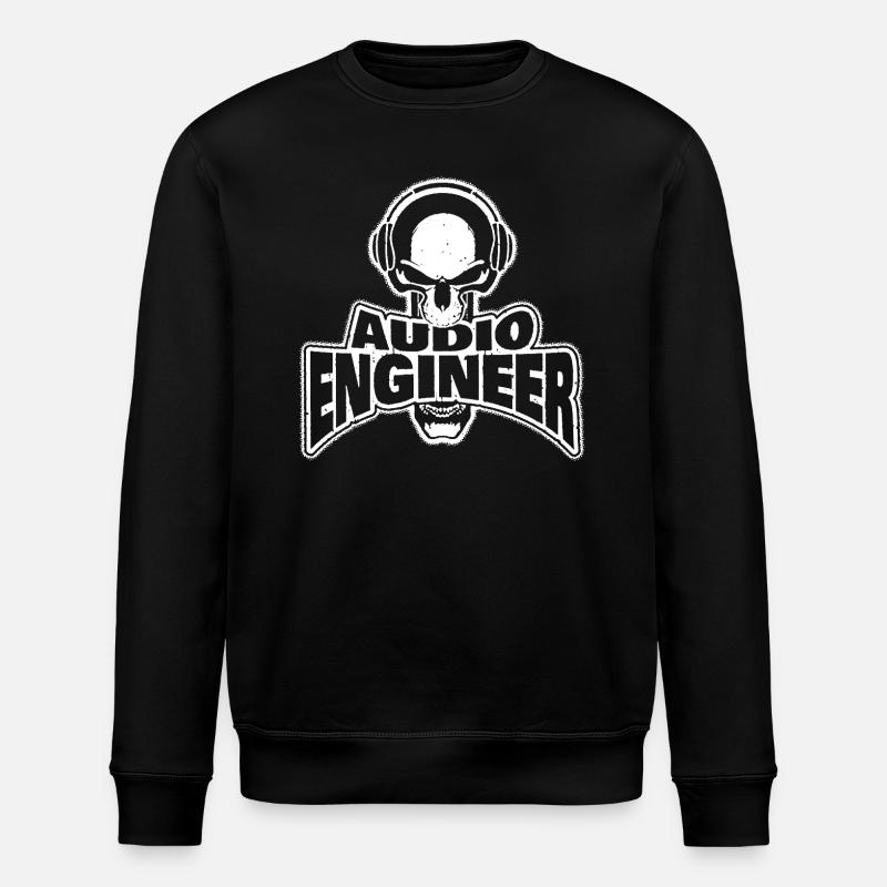 Audio Engineer - Stanley/Stella ROLLER Unisex Organic Sweatshirt - black