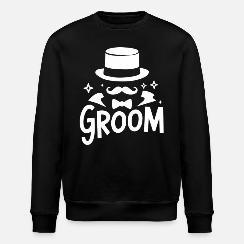 Marié Mariage Mariage - Sweat bio ROLLER Stanley/Stella Unisexe - noir