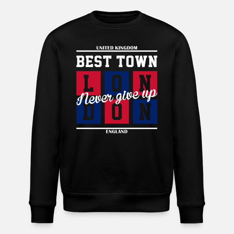 Best Town - Stanley/Stella Unisex Bio-Sweatshirt ROLLER - Schwarz