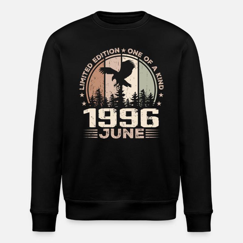 Incomparable depuis juin 1996, 28e Anniversaire - Sweat bio ROLLER Stanley/Stella Unisexe - noir