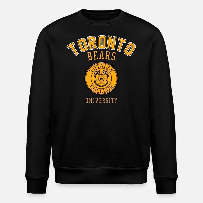 Graphique de Toronto - Sweat bio ROLLER Stanley/Stella Unisexe - noir