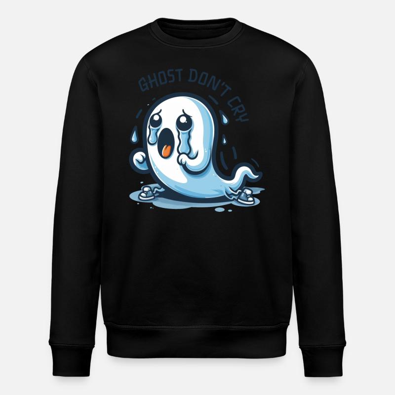 Ghost Don't Cry - Stanley/Stella Unisex Bio-Sweatshirt ROLLER - Schwarz