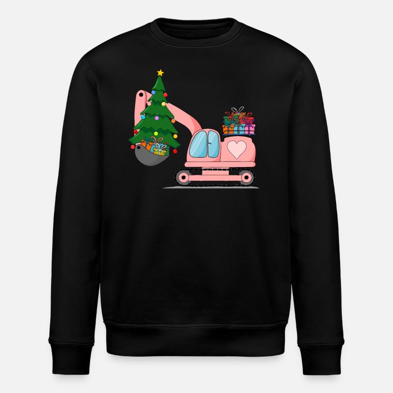 Bagger Weihnachten Rosa - Stanley/Stella Unisex Bio-Sweatshirt ROLLER - undefined