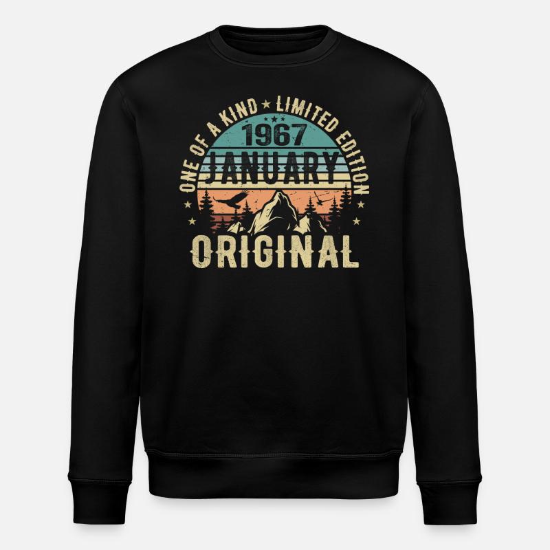 Data Set 38 6 - Stanley/Stella Unisex Bio-Sweatshirt ROLLER - Schwarz