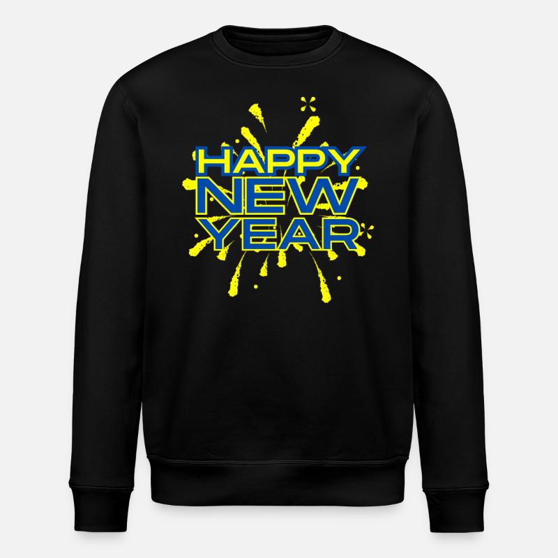 Bonne Année - Sweat bio ROLLER Stanley/Stella Unisexe - noir