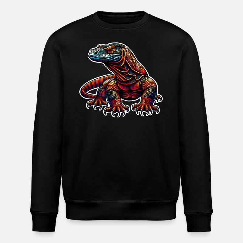 Komodo Dragon - Sweat bio ROLLER Stanley/Stella Unisexe - noir