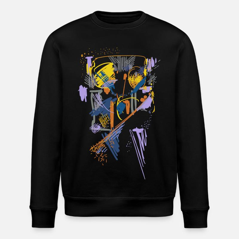 Architecture Abstrait - Sweat bio ROLLER Stanley/Stella Unisexe - noir