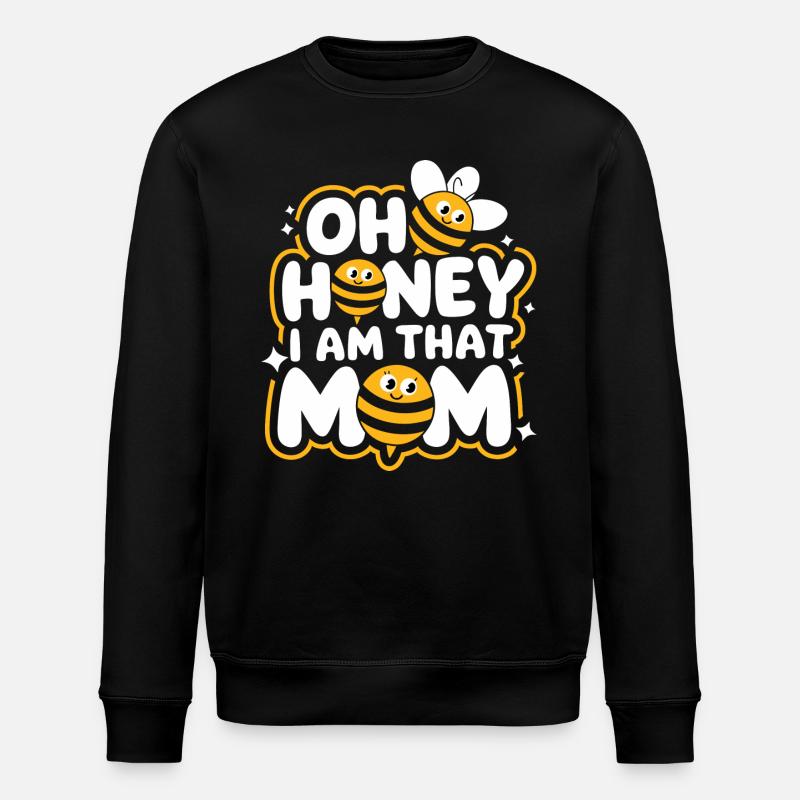 abeille abeille apicultrice abeille abeille - Sweat bio ROLLER Stanley/Stella Unisexe - noir