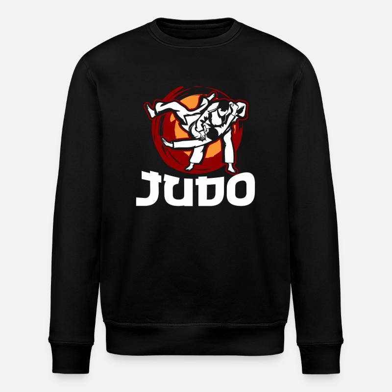 judo - Stanley/Stella Unisex Bio-Sweatshirt ROLLER - Schwarz