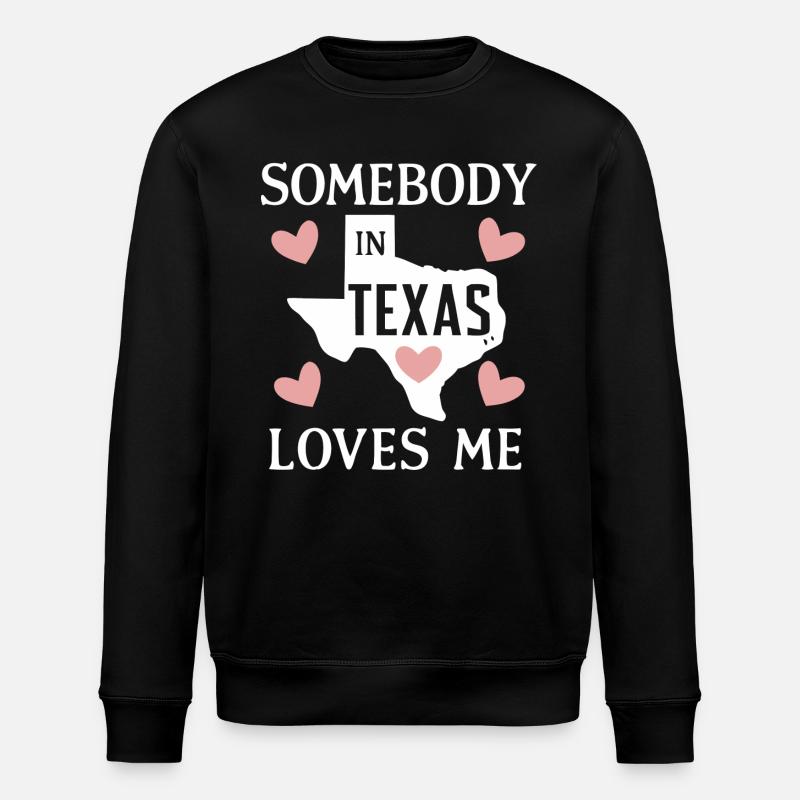 État du Texas Texans Texas - Sweat bio ROLLER Stanley/Stella Unisexe - noir