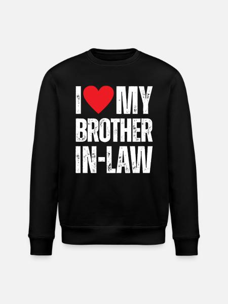 J’aime mon beau-frère - Sweat bio ROLLER Stanley/Stella Unisexe - noir