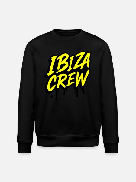 Ibiza Crew - Stanley/Stella Unisex Bio-Sweatshirt ROLLER - Schwarz