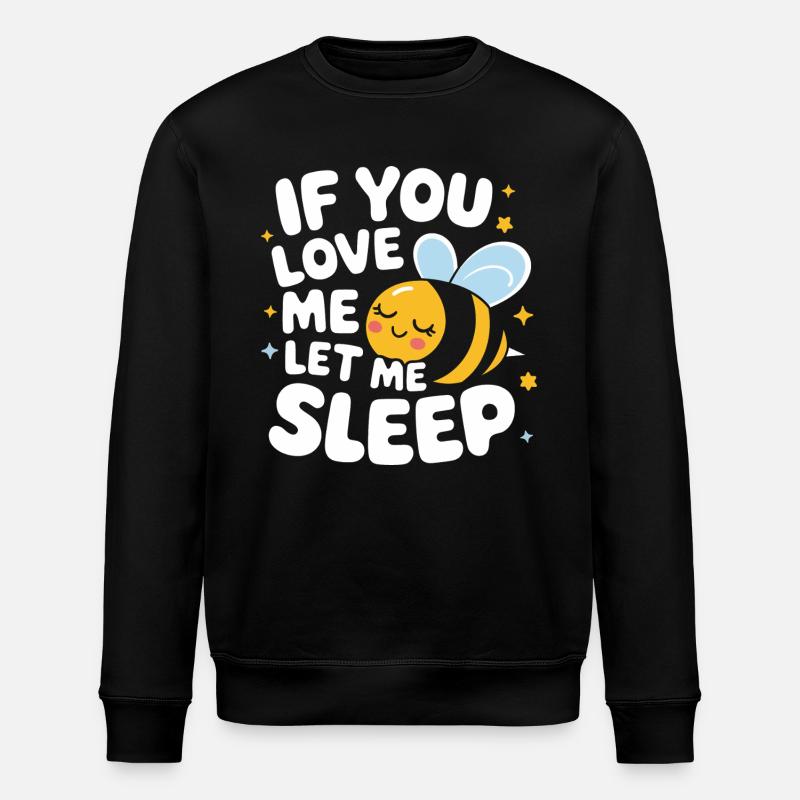 abeille abeille apicultrice abeille abeille - Sweat bio ROLLER Stanley/Stella Unisexe - noir