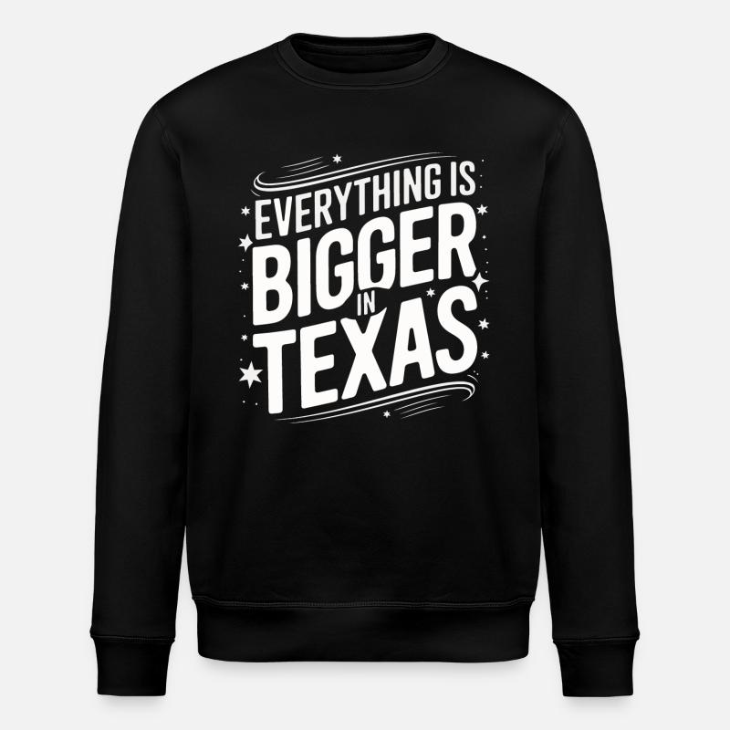 État du Texas Texans Texas - Sweat bio ROLLER Stanley/Stella Unisexe - noir