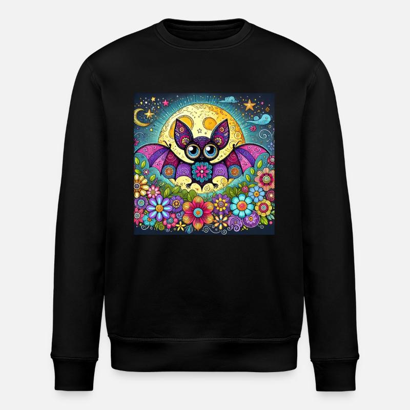 Chauve-souris - Sweat bio ROLLER Stanley/Stella Unisexe - noir