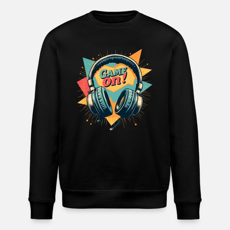 Casque de jeu - Game on - Sweat bio ROLLER Stanley/Stella Unisexe - noir