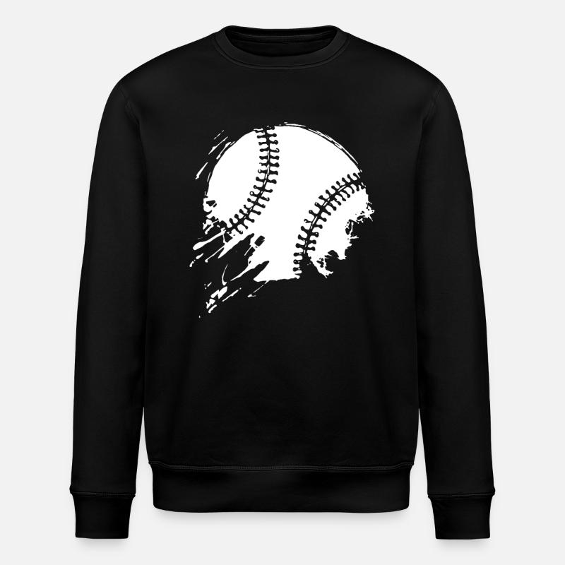 Baseball-T-Shirt - Stanley/Stella Unisex Bio-Sweatshirt ROLLER - Schwarz