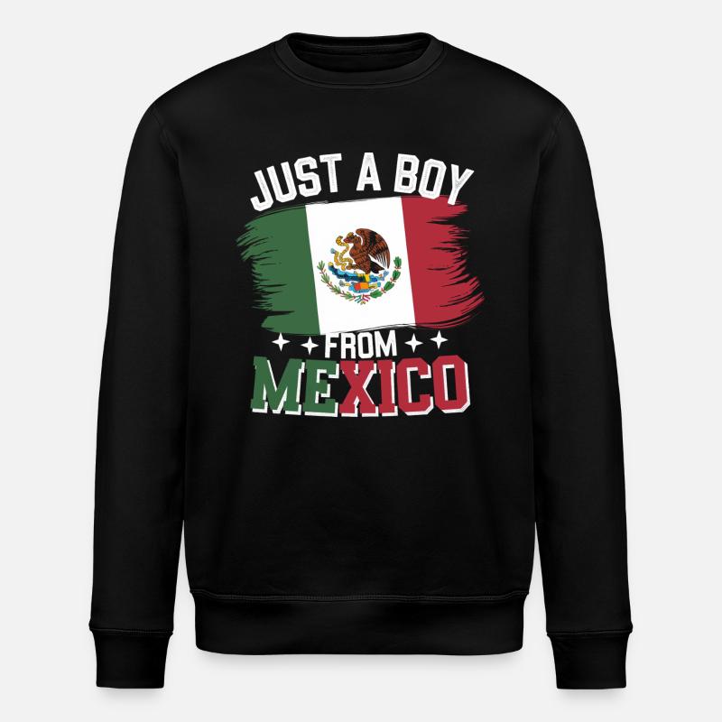 Mexique Mexique Mexicain Espagnol - Sweat bio ROLLER Stanley/Stella Unisexe - noir