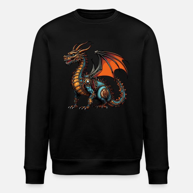 dragon - Sweat bio ROLLER Stanley/Stella Unisexe - noir