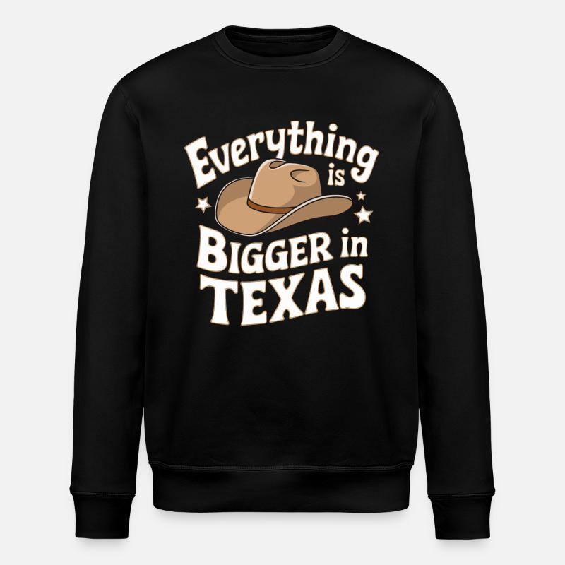 État du Texas Texans Texas - Sweat bio ROLLER Stanley/Stella Unisexe - noir