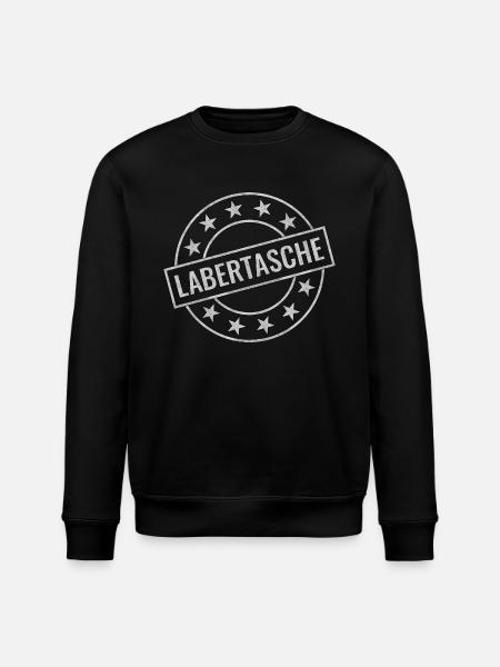 Labertasche Laber Tasche Stempel - Stanley/Stella Unisex Bio-Sweatshirt ROLLER - Schwarz