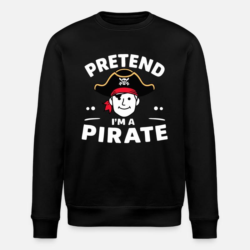 Pirate Pirate Carnaval Halloween - Sweat bio ROLLER Stanley/Stella Unisexe - noir